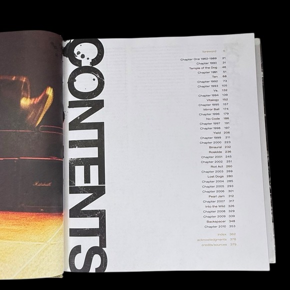 Pearl Jam Twenty Hardcover DJ Pearl Jam Book Music History Read - Picture 6 of 14